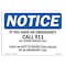 Signmission OSHA Sign, If You Have An Emergency Call 911 All Other, 24in X 18in Decal, 18" W, 24" L, Landscape OS-NS-D-1824-L-13626 - alternate 1